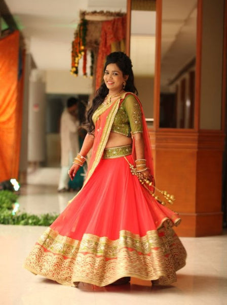 Embroidered Lehenga